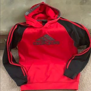 Adidas sweatshirt with hoodie - YXL